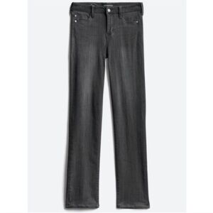 NWT Liverpool Collen Straight Leg Jean in Dark Grey Size 22W